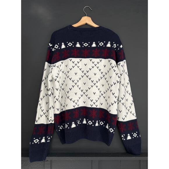 Merry Christmas Ya Filthy Animal Home Alone You Look Ugly Today Sweater Size L - Picture 5 of 8